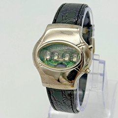 Unisex ATOMIC Reborn LED Digital 38mm Oval Watch MTL-13002 (FOR PARTS)