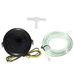 Universal 2" 52mm Turbo Boost Gauge 0-35 PSI Pressure Meter with LED Display
