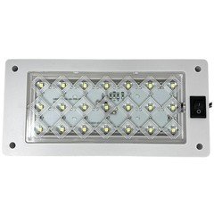 Universal Interior Light Rectangle 21 LED Reading Light Ceiling Dome Roof Car
