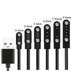 Universal Magnetic USB Charging Cable 2 Pin Smart Watch Charger Cord