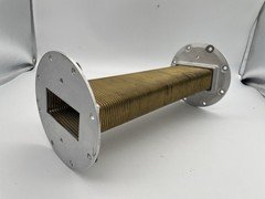 Untested Flexible Waveguide WR284 WR-284 S Band, 12" long, unjacketed, used