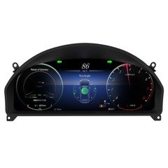 Upgrade Speedometer LCD Instrument Gauge Cluster for Mercedes Benz W204 C Class