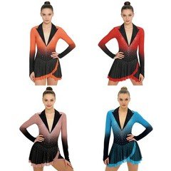 US Women Leotard Lyrical Dress Performance Bodysuit Modern Contemporary Ballet