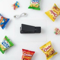 USB Rechargeable Bag Sealer Adjustable Temperature 2-in-1 Sealer And