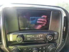 Used Front Center Infotainment Display fits: 2014 Chevrolet Silverado 1500 picku