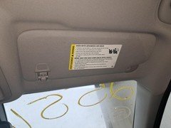 Used Right Sun Visor fits: 2019 Chevrolet Equinox Right Grade A