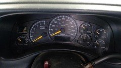 Used Speedometer Gauge fits: 2002 Gmc Sierra 2500 pickup cluster MPH US market A