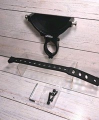 UTV Fire Extinguisher Mount with Reinforced Quick Release Silicone Straps for 