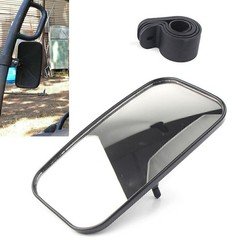 UTV Rearview Side Mirrors For 1.5" 1.75" 2" Roll Bar For Polaris For Honda