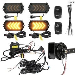 UTV Street Legal Turn Signal Light Kit untested 
