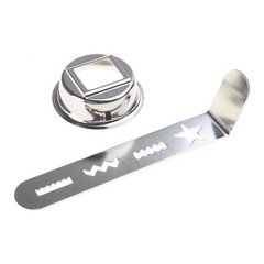 Vacatga Cookie Maker Attachment Pastry As Shown in the Picture, White