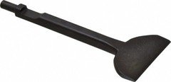 Value Collection 3" Head Width, 7" OAL, 3/8" Shank Diam, Floor Scraper Chisel
