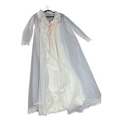 Vanity Fair 50's  Peignoir Bridal Nightgown Robe Set