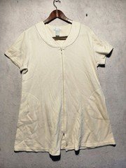 Vanity Fair Vintage 90s Lounge Robe Full Zip Front L Retro Wrap Cover Up