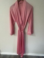 Vanity Fair Vtg. Womens Robe Size M Housecoat Sexy Lingerie Boudoir Loungewear