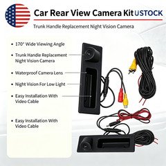 Vehicle Backup Camera for BMW E82 E88 E84 E90 E91 E92 E93 E70 E60 E61 E39 3 5 X5