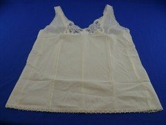Velrose Irregular 25" Cotton Batiste Camisole (10173)