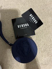 Versus Versace Milano Women’s Quartz Analog Watch Blue Silicone Strap 5ATM Box