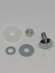 Vespa Front Mudguard Side Fixing Bolt & Nut PX LML T5 Sprint Rally Smallframe