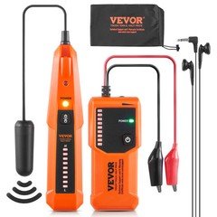 VEVOR Underground Cable Locator 3 FT Max. Detection Depth Wire Break Detector
