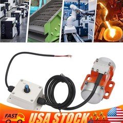 Vibration Motor Vibrating Electric Vibration Motor 60W DC12V +Speed Controller