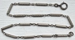 Victorian 1923 912 Hamilton Antique Pocket Watch Chain Fob Sterling 1/10-14K