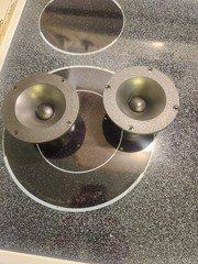 Vifa/Peerless  H26TG-35-06 Soft Dome Tweeter 4 Inch N.O.S never Mounted ( Pair)
