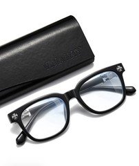 VIGLAMAG Blue Light Blocking Rectangular Black Plastic Eyeglasses 52-20-145