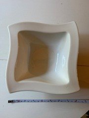 Villeroy & Boch New Wave Cereal Soup Bowls White 