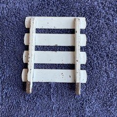 VINTAGE 1950’s 1960’s TONKA FARMS STAKE RACK TRUCK PART ORIGINAL PAINT WHITE