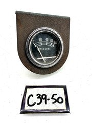Vintage 1950s Gasser Stewart Warner Pressure Gauge 80 PSI Teardrop Pod C39-50