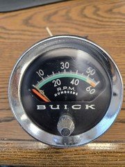 Vintage 1960s Buick GS Riviera Wildcat Factory 6,000 RPM Tachometer Real Deal