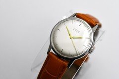 Vintage 1960s Junghans 17 Jewels Manual Wind - Minimalist Bauhaus Style