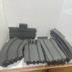 Vintage 1965 Revell Slot Car Track Sections Lot 1/32 Scale 40 + Pieces