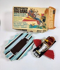 Vintage 1968 Mattel Chitty Chitty Bang Bang Miraculous Movie Car Box Raft 6150