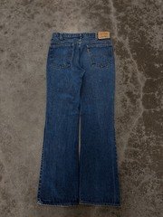 Vintage 1970s Levi’s 646 Orange Tab Flare Bell Bottom Jeans USA Small e 32x32