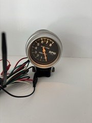 VINTAGE 1997 AUTO METER SPORT-COMP TACHOMETER 8K RPM MODEL#3708