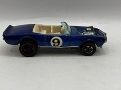 Vintage 60's 1969 Blue Light-My-Firebird Redline Hot Wheels,Hong Kong,Excellent