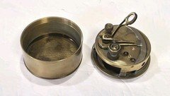 Vintage A Hobbs Brass Pocket Sextant