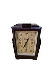 Vintage Art Deco Kenmore By Kodel Model 906 Skyscraper Day Date Clock Electric