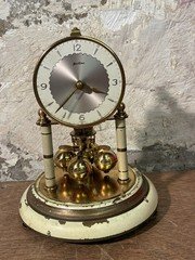 Vintage Bentima Mantle Anniversary Torsion Clock for Spares or Repair