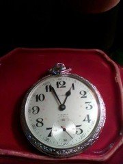Vintage Calvert Gallet & Co. Pocket Watch - 17J Swiss Made - Incabloc - Working