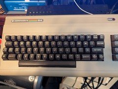 Vintage Commodore 64 Computer - RESTORED! WORKING ! with matching box!