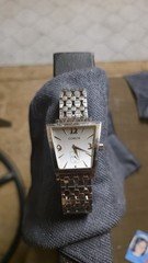 Vintage CORUM Boutique Ref. 105.404.20 Swiss Quartz Watch SS Original Owner