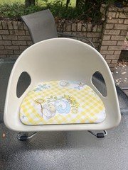 Vintage Cosco Mid Century Modern MCM Child Shell Chair Booster Seat