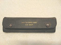 Vintage Dietzgen US Naval Navigators Instrument Set Original Case