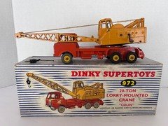 Vintage Dinky Supertoys - #972 Coles 20 Ton Lorry-Mounted Crane, In Original Box