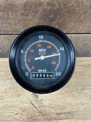 Vintage Dixon Speedometer Gauge 0-20 MPH Model 30M2C4