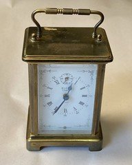 Vintage Elgin Bradley Time Co. French 8-Day 7j Mini Carriage Clock Parts Repair