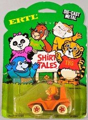 Vintage ERTL Shirt Tales / Tyg / #1391 / 1982 / Die-Cast Metal / New